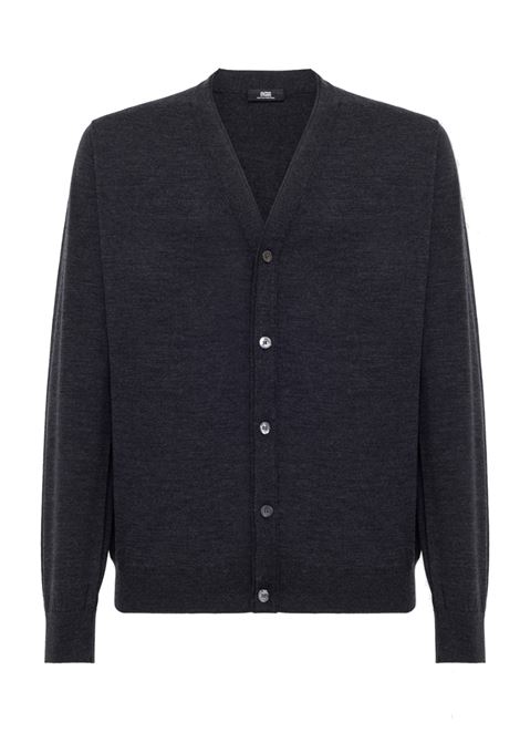 Cardigan in Ultra-Fine Merino Wool ALPHA STUDIO | Cardigan | FE-6313E0106